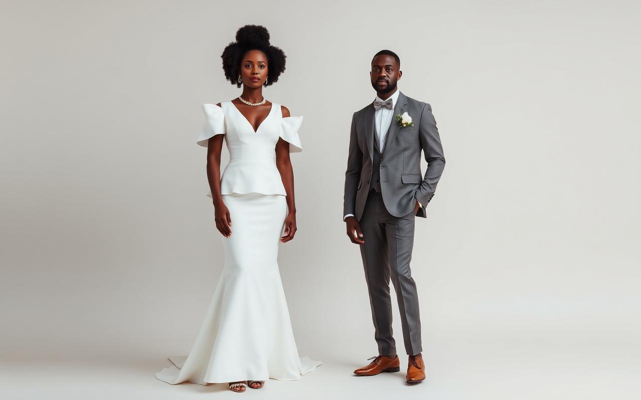 10 idées de tenues pour un mariage civil moderne